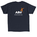We're all in this together, a Navy Classic Unisex Tee (back-view)
