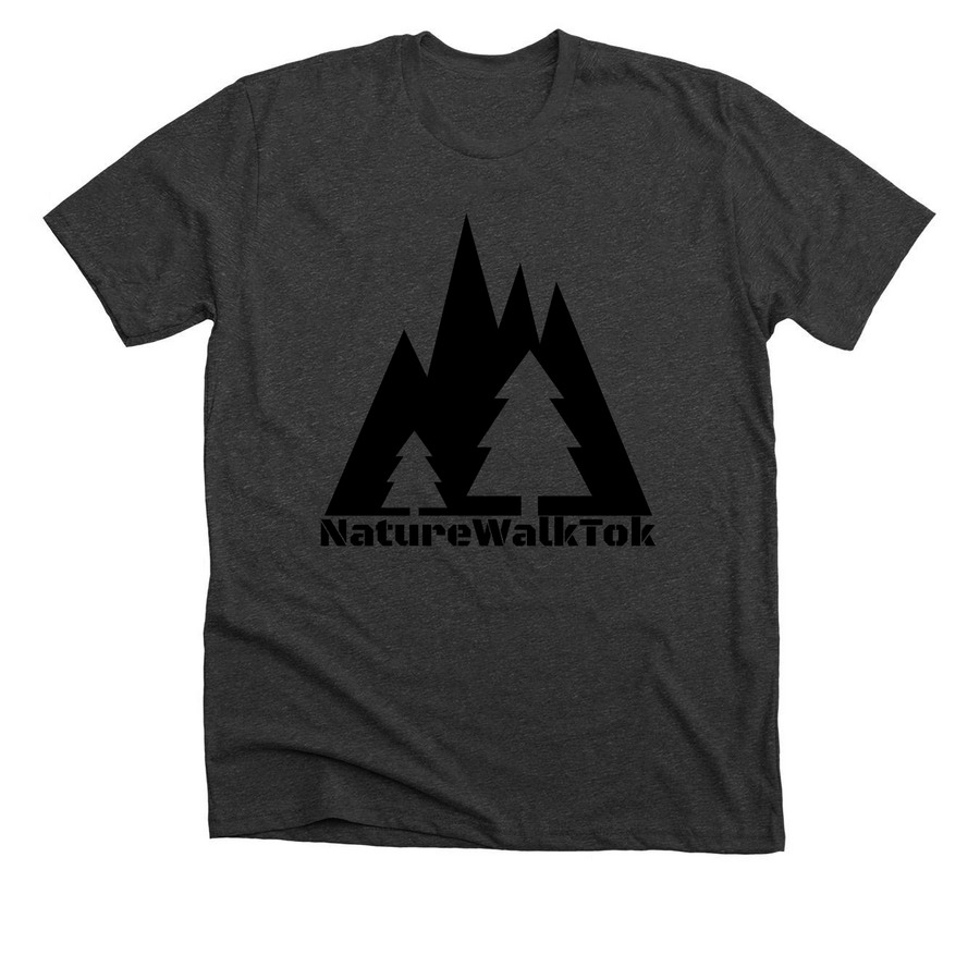 NatureWalkTok, a Dark Grey Heather Premium Unisex Tee