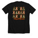 Christmas&nbsp;, a Solid Black Blend Premium Unisex Tee (back-view)