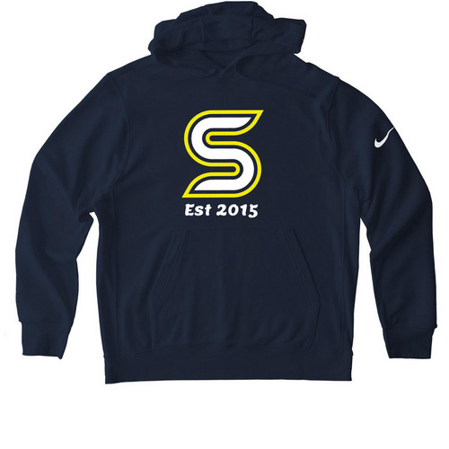 S-tablished Speed, a Midnight Navy Nike Club Fleece Pullover Hoodie