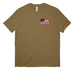 Fist 'em with flag&nbsp;, a Coyote Brown All-American Unisex Tee