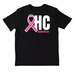 AHC RIBBION TEE, a Black Nike Dri-FIT Jersey Blend Performance Tee (back-view)
