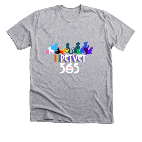 CVG Pride design 2024, a Athletic Heather Premium Unisex Tee