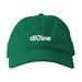 Divine Baseball Cap, a Green Printed Eco Baseball Cap