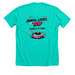 RIVER QUEENS - EVERYONE, a Heather Sea Green Premium Unisex Tee (back-view)