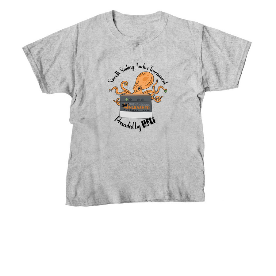 Smooth Sailing!, a Sport Grey Youth Unisex Tee