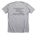 PPF Guns to Gardens Ministry, a Athletic Heather Premium Unisex Tee (back-view)