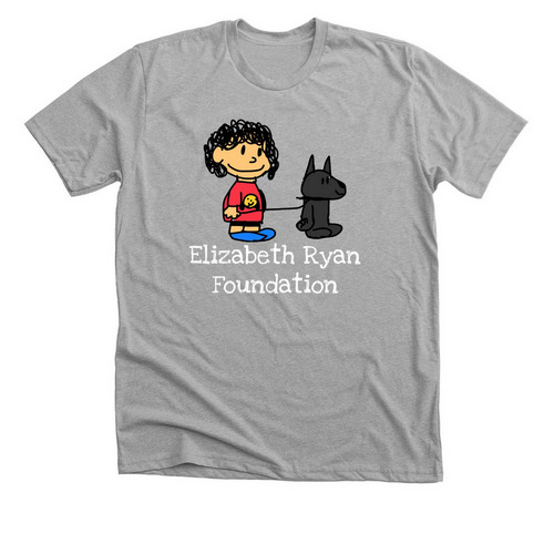 Elizabeth Ryan Foundation, a Athletic Heather Premium Unisex Tee