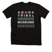 Tribal Museums, a Solid Black Blend Premium Unisex Tee