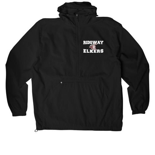 PTO Elker Jackets, a Black Packable Anorak