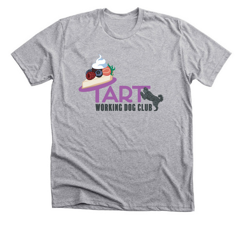 TART Working Dog Club&nbsp;, a Athletic Heather Premium Unisex Tee
