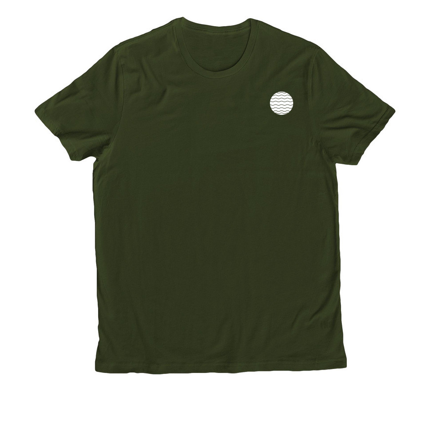 Asphyxiation Tee, a Herb Green Allmade Organic Cotton Unisex Tee