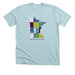 Not here.&nbsp;, a Heather Ice Blue Premium Unisex Tee