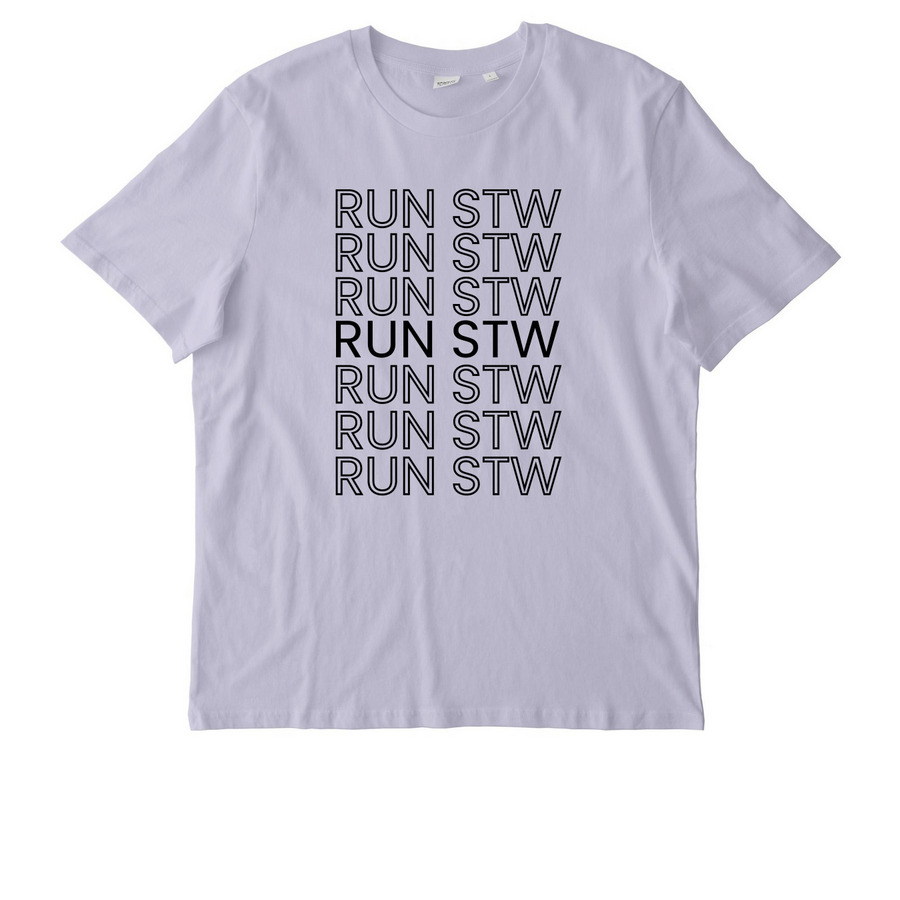 RUN STW, a Lavender Stanley/Stella Unisex Creator 2.0 Tee