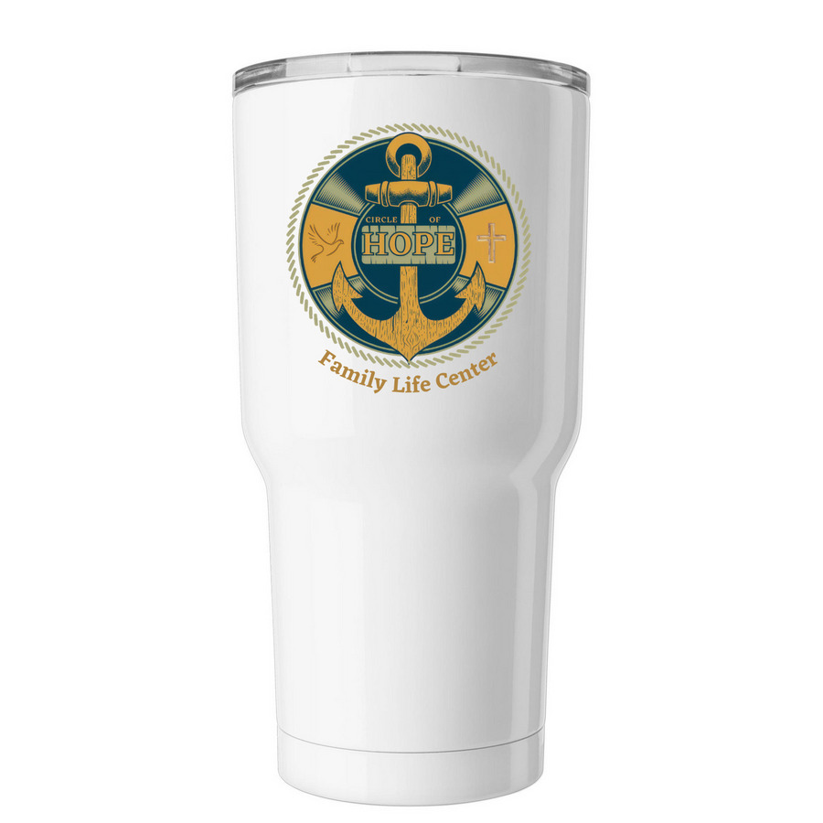 COH&nbsp;, a White Insulated Tumbler