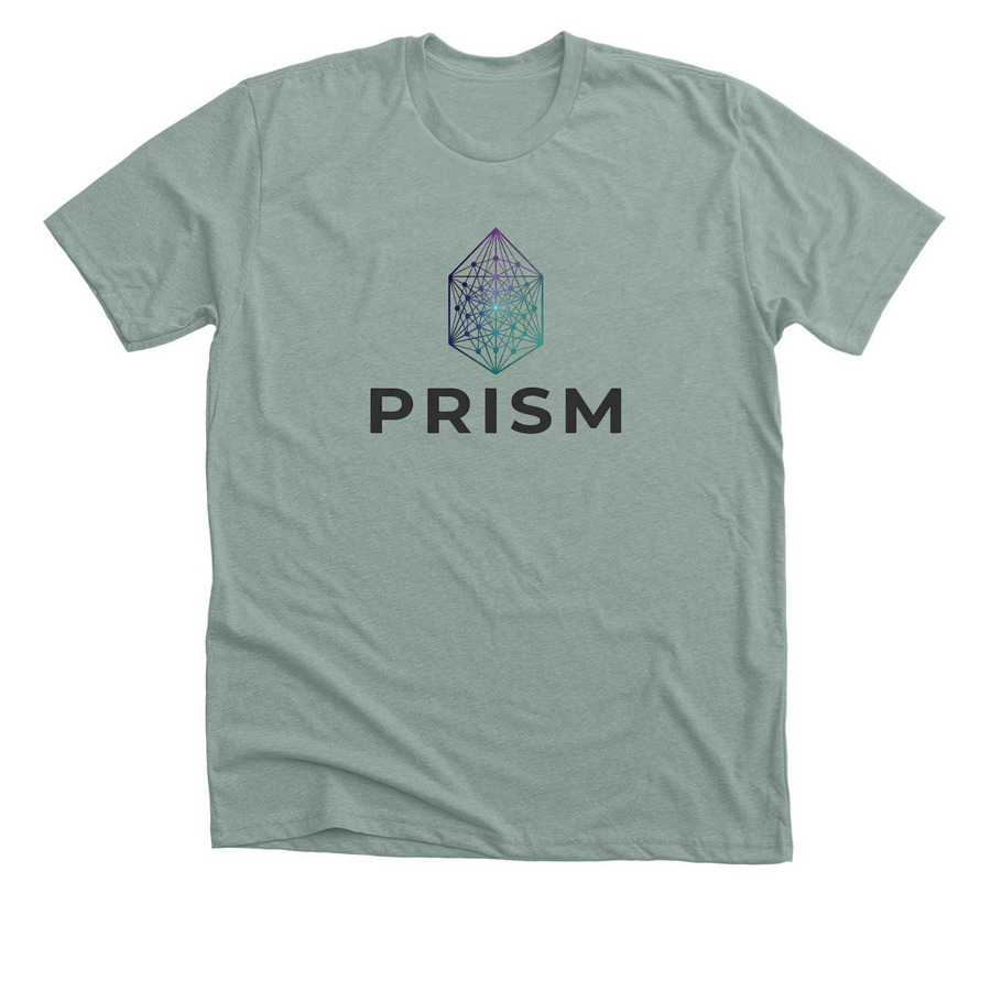 Prism, a Heather Sage Premium Unisex Tee
