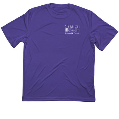 Camp Staff | Active, a Purple Classic Performance Tee