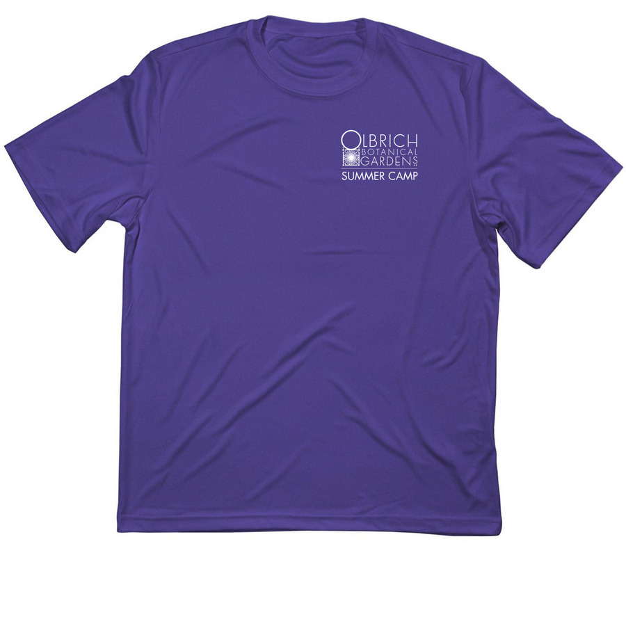 Camp Staff | Active, a Purple Classic Performance Tee