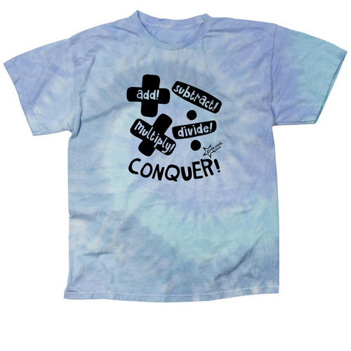 Tie-Dye + - x ?, a Lagoon Classic Tie Dye Tee