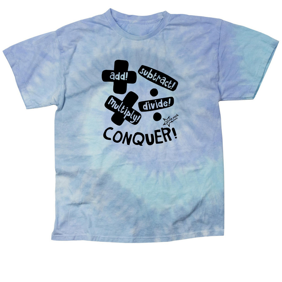 Tie-Dye + - x ?, a Lagoon Classic Tie Dye Tee