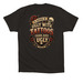 Ugly But Tattooed, a Black Premium Cotton Tee (back-view)
