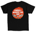 Tap Tap Pinball Rage Apparel, a Black Classic Unisex Tee (back-view)