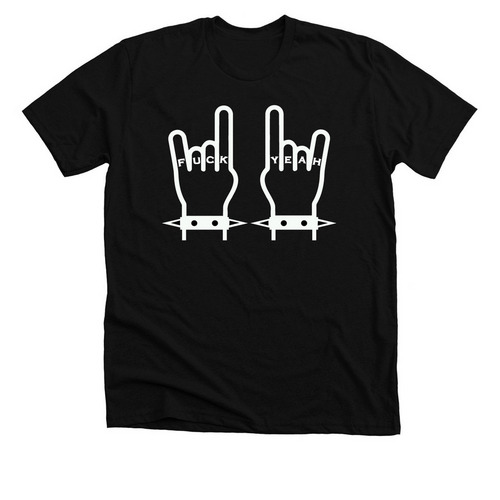 Nunafterhours F Yea, a Solid Black Blend Premium Unisex Tee