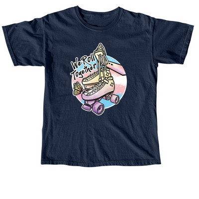 We Roll Together - A4TE, a True Navy Comfort Colors Unisex Tee