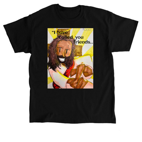 Bestie For Eternity, a Black Classic Unisex Tee