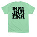 In My JHM Era - Black Design, a Mint Premium Cotton Tee (back-view)