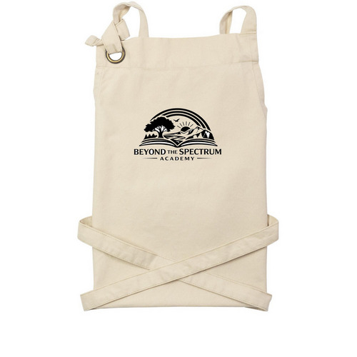 Beyond the Spectrum Academy Fundraiser, a Natural Cotton Canvas Pocket Apron