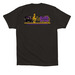 Winter Springs Band of Gold Logo Shirt&nbsp;, a Black Premium Cotton Tee (back-view)