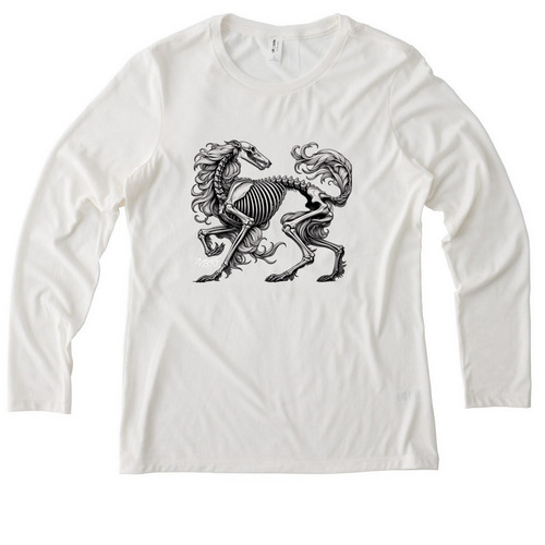 Borzoi Life Halloween, a Fairly White Allmade Eco Triblend Women?s Long Sleeve Tee