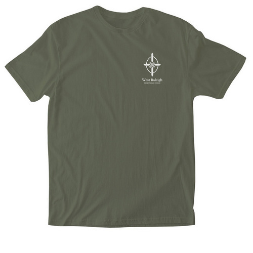 Earth Care, a Military Green Softstyle Cotton Tee