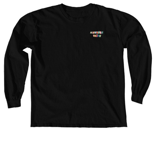 Magazine&nbsp;, a Black Comfort Colors Long Sleeve Tee