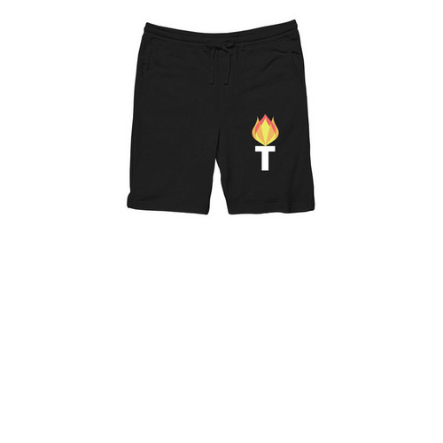 TORCH Shorts, a Black Midweight Fleece Shorts