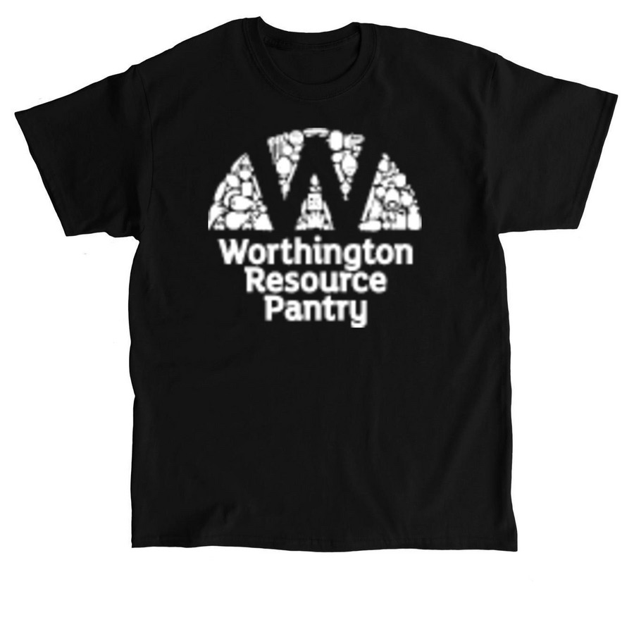 White Logo Gear, a Black Classic Unisex Tee