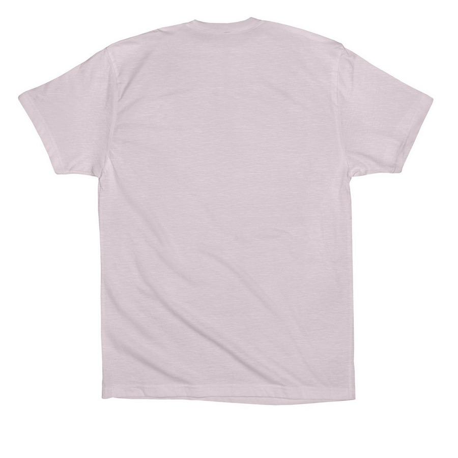 MISHA Live At The Virgil - MERCH, a Lavender Dust Premium Cotton Tee (back-view)