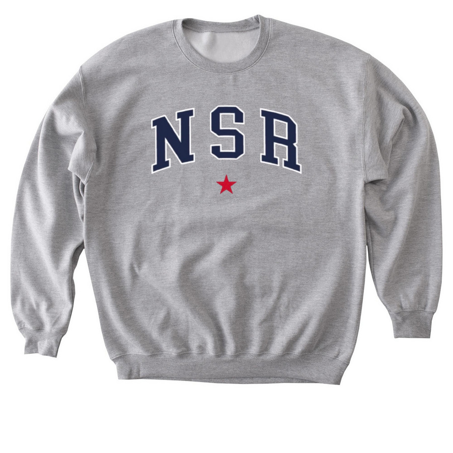 Masada BBG Crew, a Sport Grey Softstyle Crewneck Sweatshirt