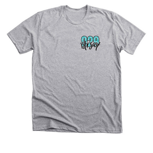 O29, a Athletic Heather Premium Unisex Tee
