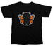 Monarch Butterfly Cat, a Black Comfort Colors Unisex Tee
