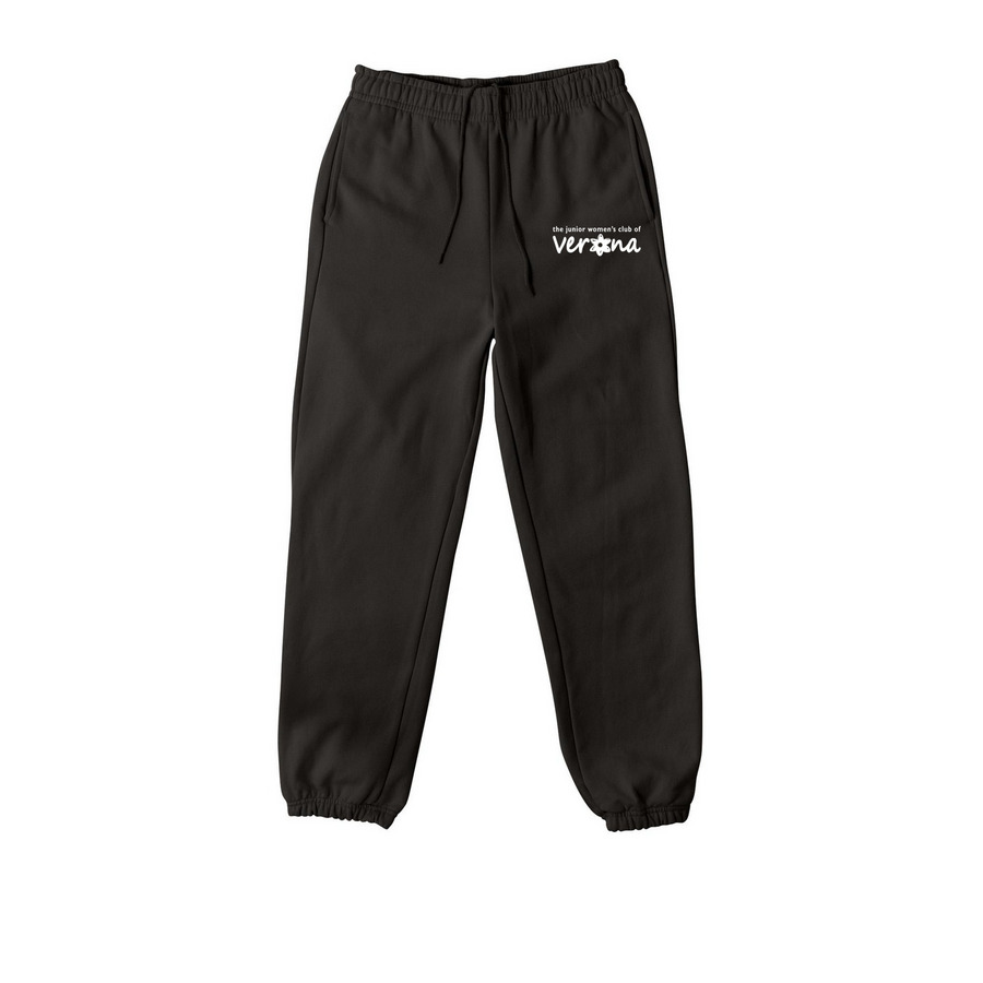 The Verona Juniors Classics Collection, a Black Premium Heavyweight Jogger