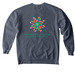Skilled Nursing Week, a Denim Comfort Colors Crewneck Sweatshirt (back-view)