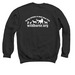 Shift Lead, a Black Crewneck Sweatshirt (back-view)