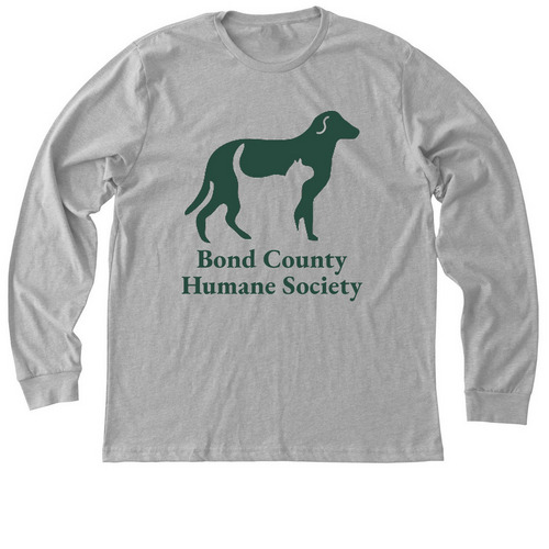 Long Sleeve Logo, a Athletic Heather Premium Long Sleeve Tee