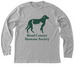 Long Sleeve Logo, a Athletic Heather Premium Long Sleeve Tee