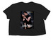 SNOW WHITE: A GOTHIC FAIRYTALE, a Black Women?s Flowy Cropped Tee