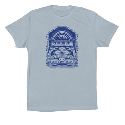 CenterFest 2025 Special Edition, a Light Blue Premium Cotton Tee