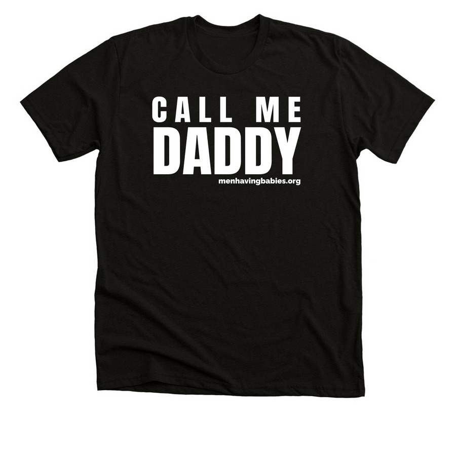 MHB Call Me Daddy Pride 2026 Parents&nbsp;, a Black Heather Premium Unisex Tee