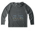 Psalms 107 Swim&nbsp;, a Dark Smoke Grey UV Performance Long Sleeve Hoodie (back-view)